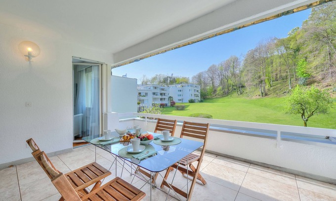 Carona Apartment | Residenza Parco Carona, Lugano, Switzerland
