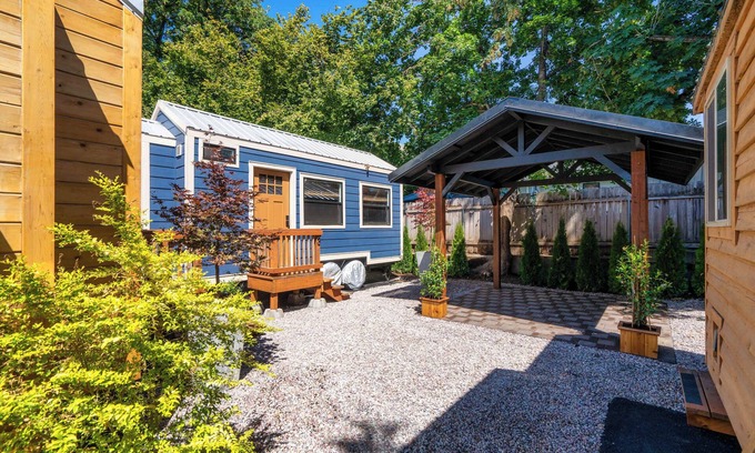 Hosford-Abernethy House | Restored Farmhouse & Backyard Tiny House Village