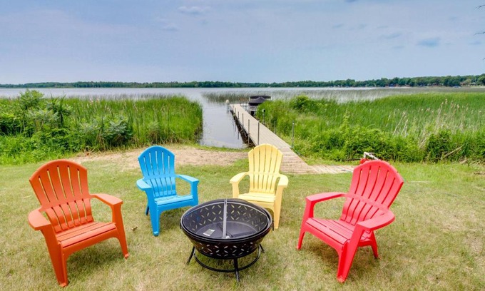 Richville Apartment | Richville Vacation Rental with Fire Pit Near Trails