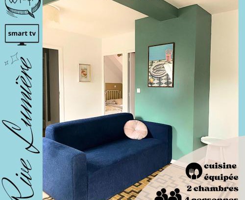 Montargis Apartment | Rive Lumière near canal and city center