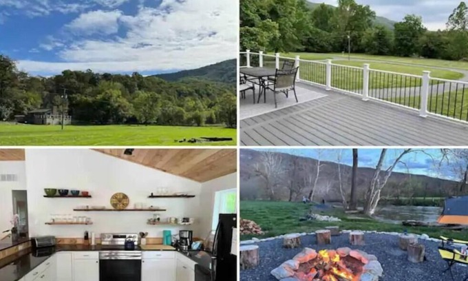 Fishers Hill House | River Retreat with Kayaks, Firepits, Stars