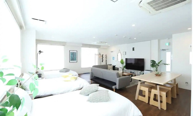 Hiroshima City Centre Apartment | River Villas 6FSpacious top floor approx 55Cle/Hiroshima Hiroshima