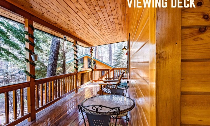 Ruidoso Cabin | Romantic Cabin | Fireplace & River Sounds | Hiking