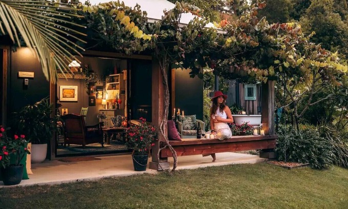 Billinudgel Cabin | Romantic Cabin w/outdoor bath 10 Mins to Bruns