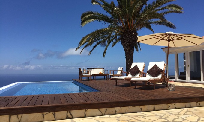 Puntagorda Cottage | Romantic chill-out villa with infinity pool and panoramic sea views on the coast