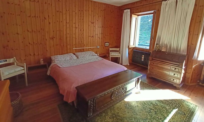 Vogogna House | Room at Casa Felice: a cozy corner surrounded by nature