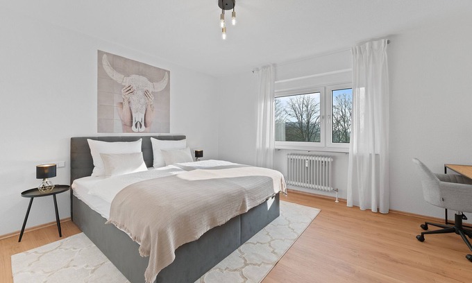 Bad Rappenau Apartment | Roomfall Apartment at Park with TG &WiFi & balcony