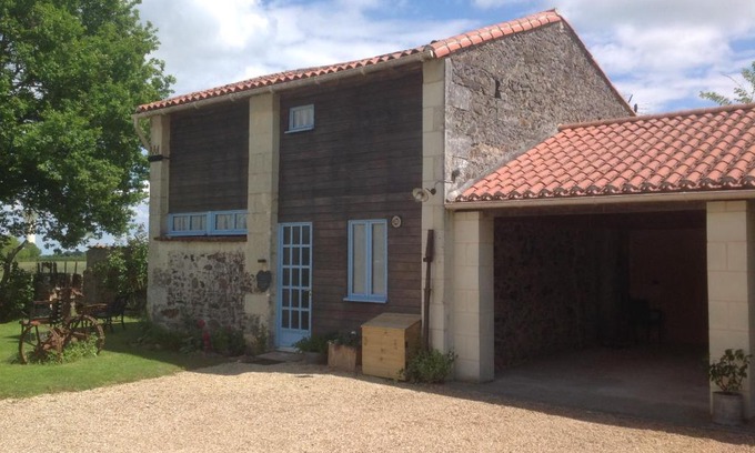 Cersay Villa | Rose Barn - Adorable country home with private pool