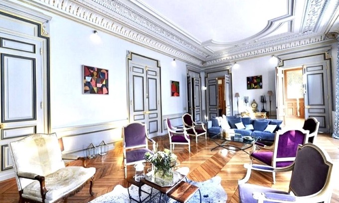 Quartier de la Plaine-de-Monceaux Apartment | ROYAL PALACE PARIS❤️FANCY APT❤️5 Bdr 8/12 p❤️