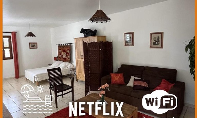 Saint-Francois Apartment | RUBIS-Villa le colibri