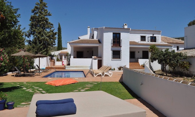 Villanueva del Rosario Villa | Rural Andalusia villa with WiFi private pool & breathtaking panoramic views