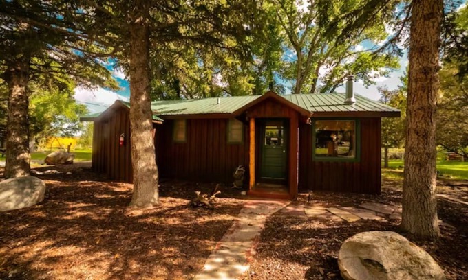 Dubois Cabin | Rustic Charm: Yellowstone Cabin /Hot tub