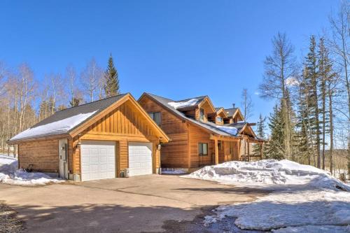 Alma House | Rustic Mountain Sanctuary on 2 Acres with Deck!
