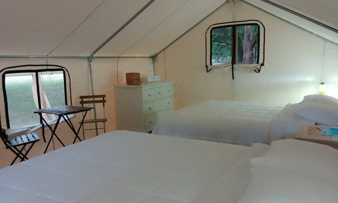 Northwest Harbor RV Rental | Safari Tent Glamping,D29-CedarPt, East Hampton, NY
