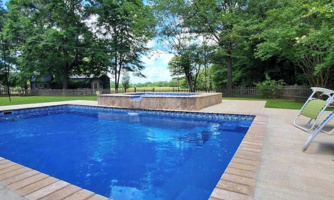 Columbus House | Saltwater Pool Oasis | Near Starkville & Columbus | Peaceful