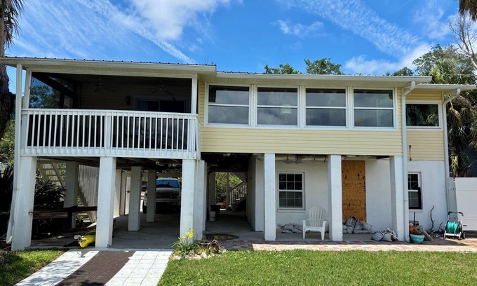 Crystal River Cottage | Salty Kayaker's Red Fish Cove Cottage