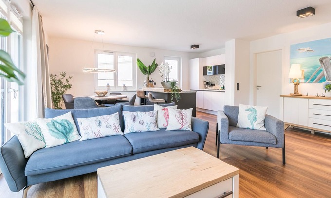 Busum Apartment | "Sandbank 2" - great location, new building!