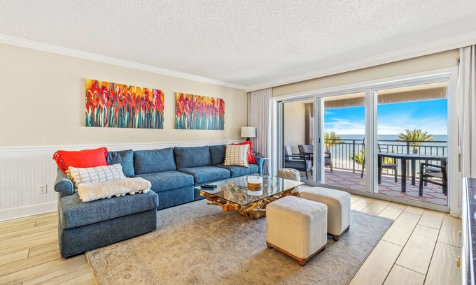 New Smyrna Beach Condo | Sandpiper Beachfront Escape with Resort Amenities - SP505