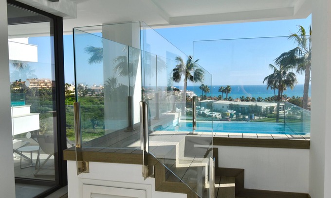 El Faro Apartment | Santa Barbara Heights – Luxury 2-Bed with Terrace Overlooking Pools - by Mediterra Rentals