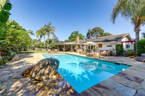 Santa Barbara House | Santa Barbara Vacation Rental with Pool and Hot Tub!