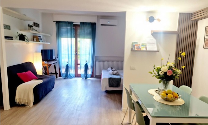 Greve in Chianti Apartment | Santa Cristina cozy apartment with terrace in Chianti