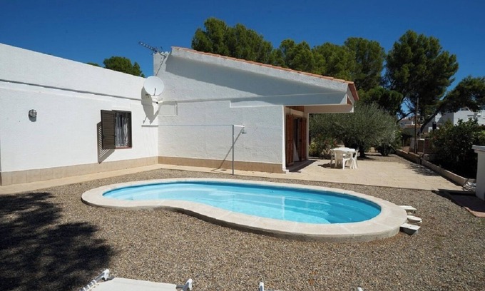 Calafat Villa | SAONA VILLAS (VN GLORI): villa for 5 people, private pool, wifi, air co