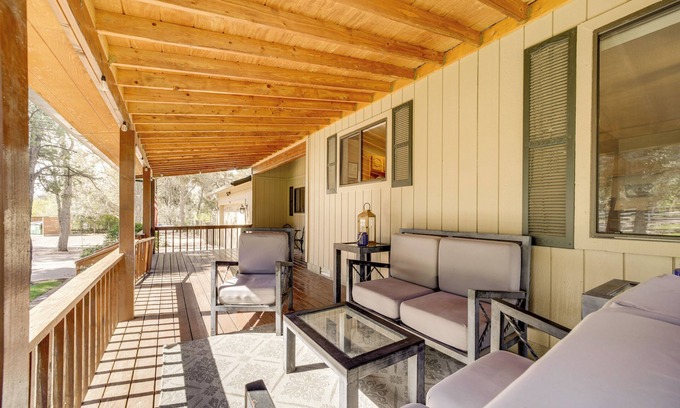 Star Valley Cottage | Sauna, Deck & Fire Pit: 'rocking Horse Ranch'