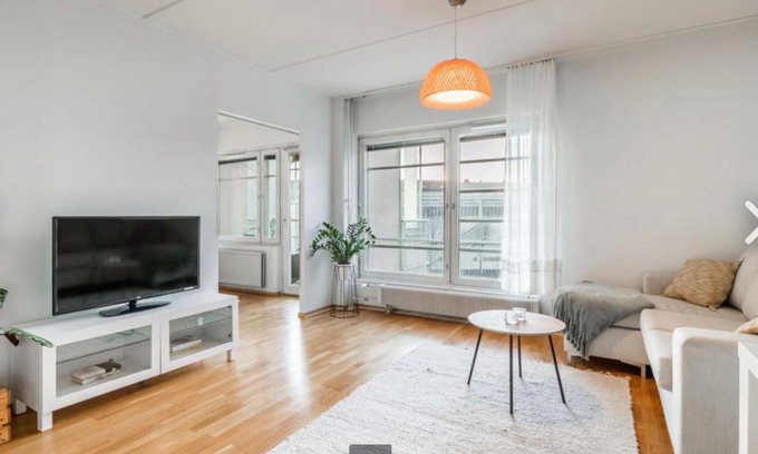 Kamppi Apartment | Scandinavian design heart City Center Runeberginkatu
