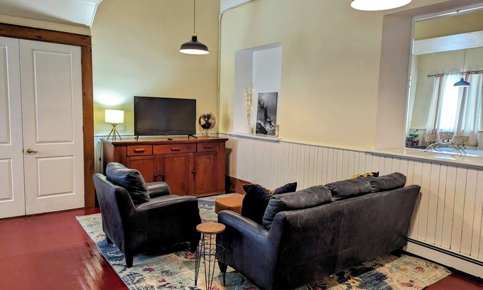 Manitoulin District House | School House Suite steps from Bridal Veil Falls in beautiful Kagawong