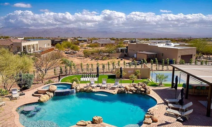 Rio Verde Foothills House | Scottsdale Rose: Heated Pool, Pickleball, Cold Plunge, Sauna