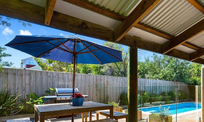 St. Andrews Beach House | Sea Brim - ALL YEAR ROUND HEATED POOL and pet friendly!