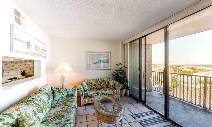 Bethany Beach Condo | Sea Colony 6th floor condo w/shared gym, basketball court - partial ocean view