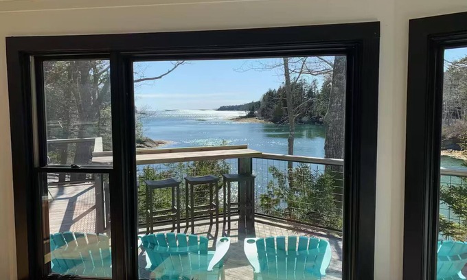 Sebascodegan Island House | Sea Forever! Waterfront, Dog-Friendly, Seasonal Dock, EV charger, 12m Brunswick