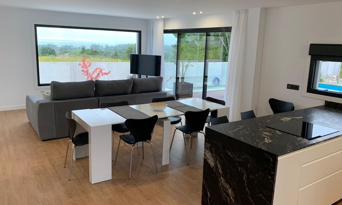 O Grove Ski Chalet | sea terrace