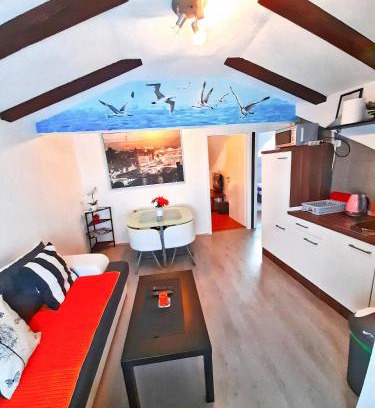 Nerezine Apartment | Sea View Loft Apartment "Sun"