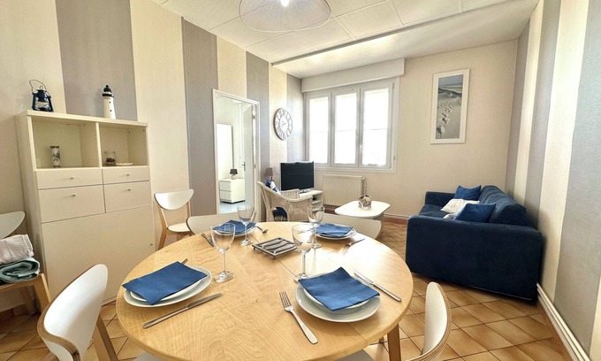 Berck-sur-Mer Apartment | Seafront apartment ideal for families!