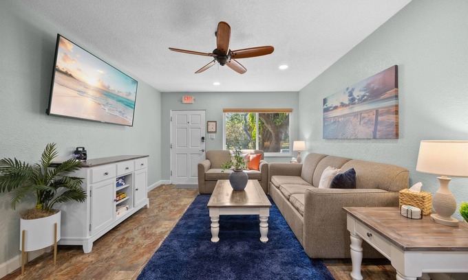 Cocoa Beach Cottage | Seahorse-Mins to Beach, Pet Friendly, Firepit