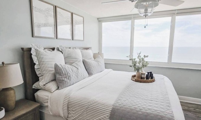 Ponce Inlet Condo | Seasalt Shores Oceanfront Condo - Heated Saltwater Pool Incredible Sunrises