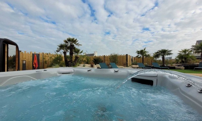 Santec Villa | Seaside house 10 persons sauna jacuzzi