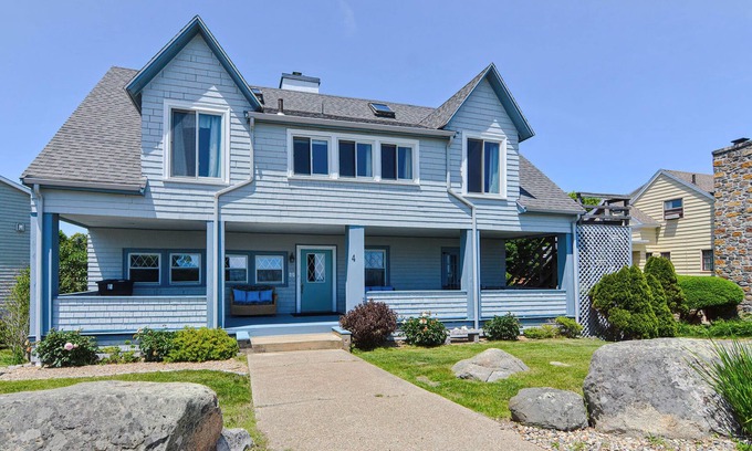 Gloucester House | Seaside House: Good Harbor Beach and the Back Shore right outside your door.