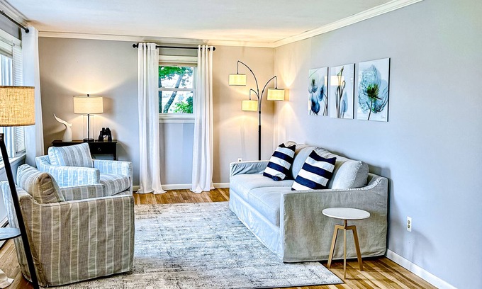 Owls Head House | Seaside Retreat | Oceanfront, dog-friendly home in Owls Head with kayaks & views