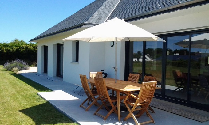 Santec House | SEASIDE VILLA 300 M FROM "LA BRETONNE" BEACH