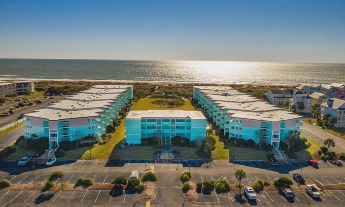 Morehead City Condo | SeaSpray 150 Located in Oceanfront Complex