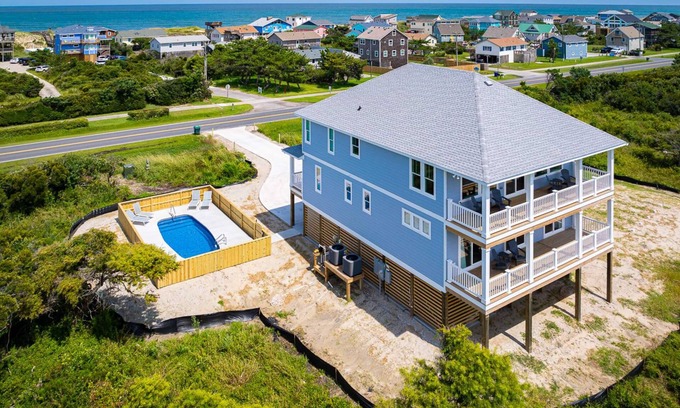 South Nags Head House | Secluded Brand New Luxury Nags Head Home!