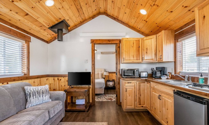 Victor Cabin | Secluded Dog-Friendly Cabin W/ Free WiFi, Kitchenette, & Wonderful Views