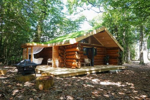 Petrockstowe House | Secluded Hand Crafted Log Cabin