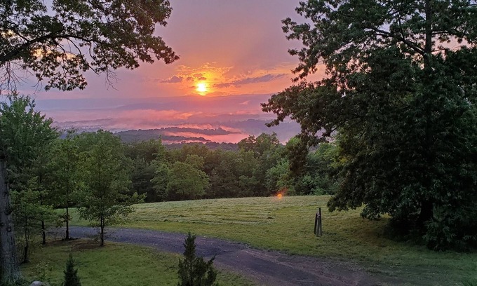 Edinburg House | Secluded Mountain Home Features Breathtaking Valley Views and Hot Tub