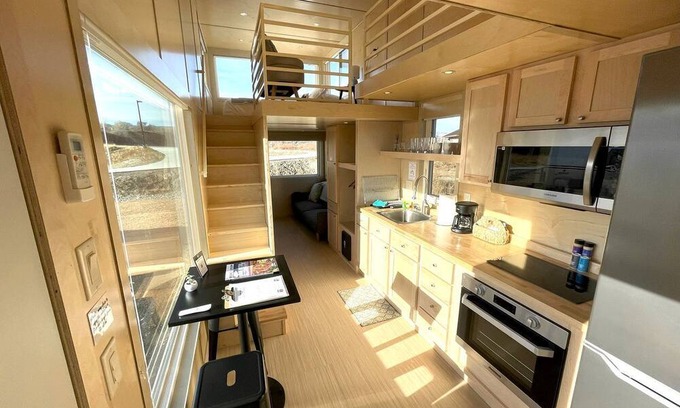 Pear Park Cabin | Secluded Tiny House Oasis in Grand Junction: Nature's Perfect Glamping Hideaway in Colorado