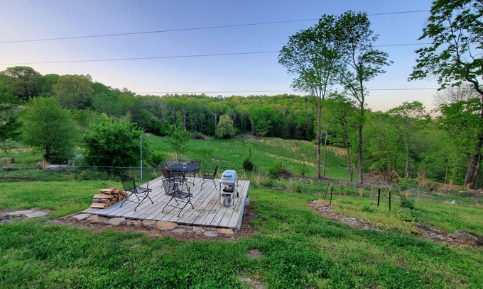 Marshall Cabin | SECRET OASIS in awesome Marshall with AC and high speed fiber optic WiFi!