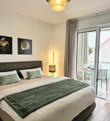 Niedernberg Apartment | Self Check-in-Kostenfreier Parkplatz-Ruhig&Modern-Balkon